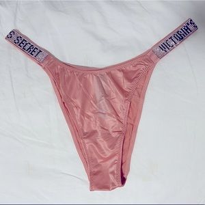 VS HIGH WAISTED BRAZILIAN BEDAZZLED PANTY
